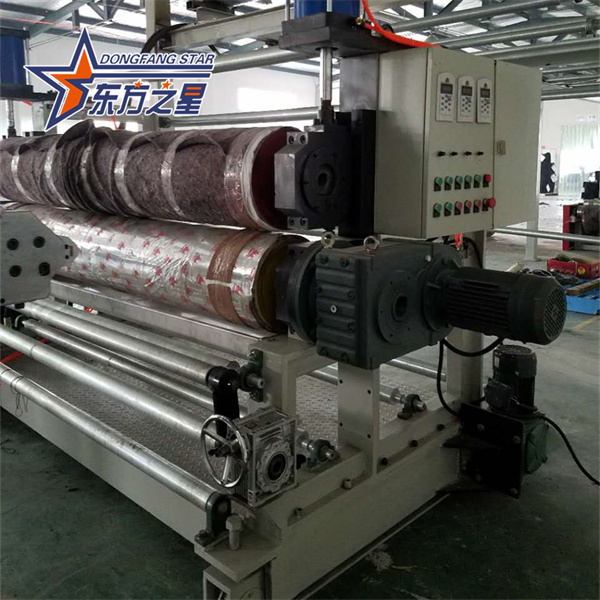 Linea di produzione di laminazione di tappetini per auto in TPE